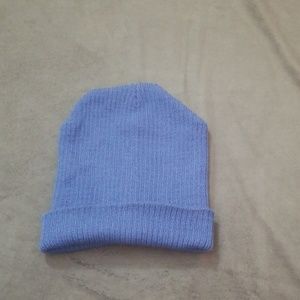 Blue hat
